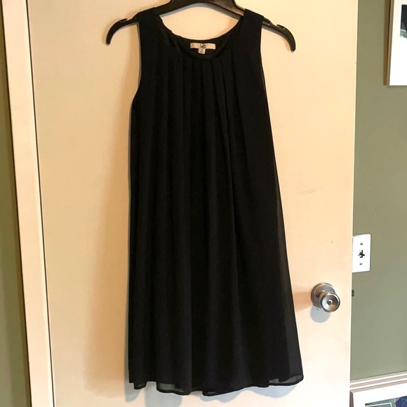 Ya Los Angeles size S: black pleated flowy dress - Picture 1 of 7